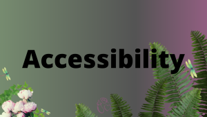my commitment to accessible support